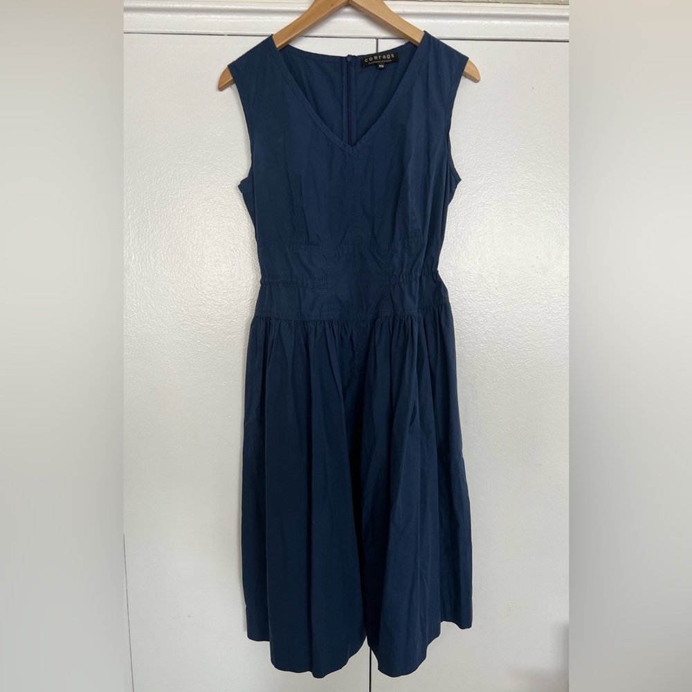 Comrags Cotton Blue Dress
